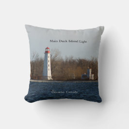 メインダックアイランドライトスクエア枕 クッション