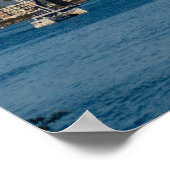 メインチャンネルの帆船 – Marina del Rey, CA ポスター (角)