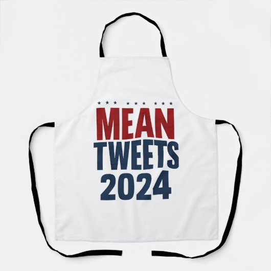 メインツウィート 2024 おもしろしエレクション Trump エプロン (正面)