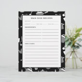 メインディッシュレシピページ |ブラック&ホワイトキッチン (スタンド正面)