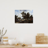 メインデルトホッベマとアブラハムが森の地を襲った ポスター (キッチン)