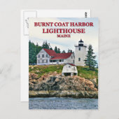 メインハガキ焼きコートハーバーライトハウス ポストカード (正面/裏面)