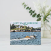 メインハガキ焼き島ライトハウス ポストカード (スタンド正面)