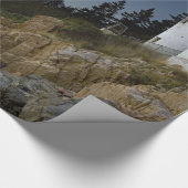 メインバスハーバーライトハウスフォト ラッピングペーパー (角)