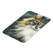 メインファンキー・クーン・キャットアート マグネット (左側)