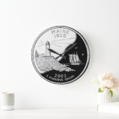 メインフェイク州四分時計 ラージ壁時計 (ホーム)