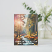 *~*メインフォレストウッズストリームバケーションAP49 ポストカード (スタンド正面)