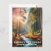 *~*メインフォレストウッズストリームバケーションAP49 ポストカード (正面/裏面)