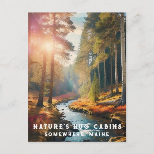 *~*メインフォレストウッズストリームバケーションAP49 ポストカード (正面)