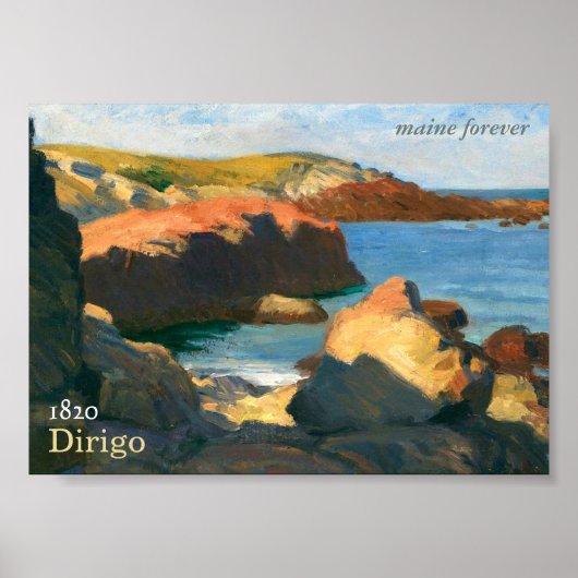 メインフォーエバーバイセンテニアルスタンプラート ポスター (正面)