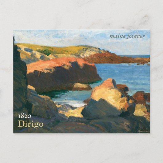 メインフォーエバーバイセンテニアル切手はがき(ファンシー) ポストカード (正面)