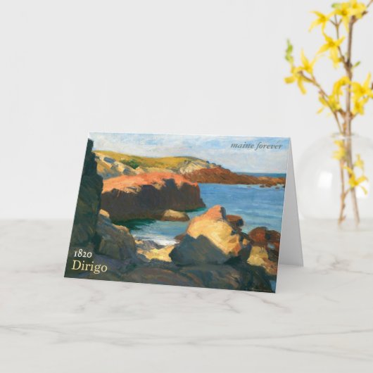 メインフォーエバー200年スタンプグリーティングカード カード (黄色い花)