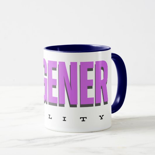 メインフレームのIEBGENERユーティリティ マグカップ (正面右)