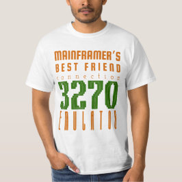 メインフレームコンピュータ 3270 エミュレータ Tシャツ