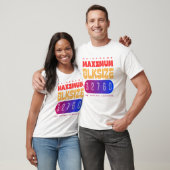 メインフレーム ジョブ制御言語 (JCL) 最大ブロック Tシャツ (ユニセックス)