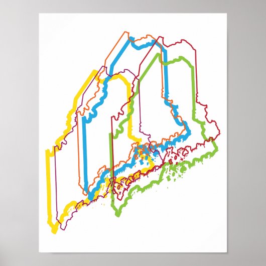 メインプライドぼやけ ポスター (正面)