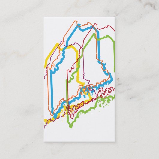 メインプライドぼやけ 名刺 (正面)