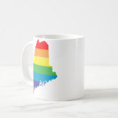 メインプライド。 コーヒーマグカップ (正面左)