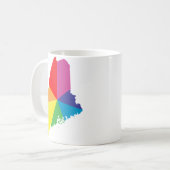 メインプライド。 コーヒーマグカップ (正面左)