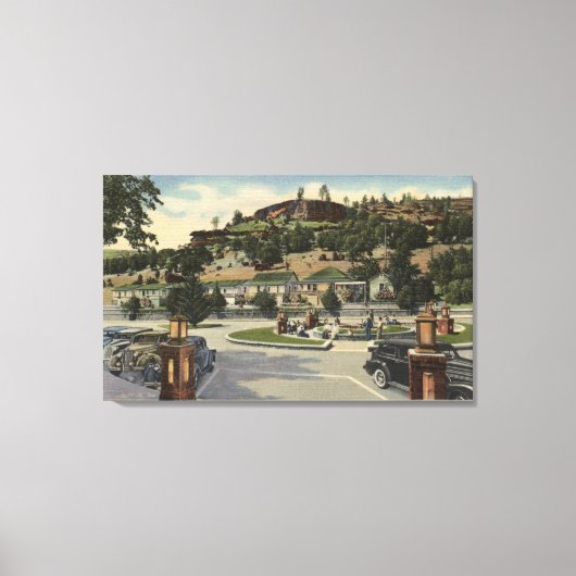 メインホテルビューアットリチャードソン春 キャンバスプリント (正面)