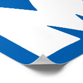 メインホームハート州ポスターサイン ポスター (角)