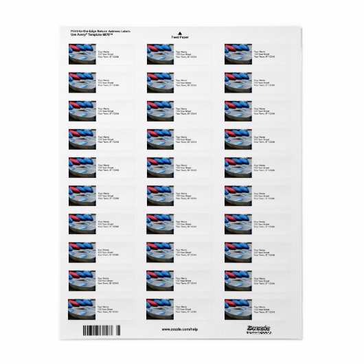 メインボート ラベル (フルシート)