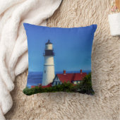 メインポートランドヘッドライト写真 クッション (ブランケット)