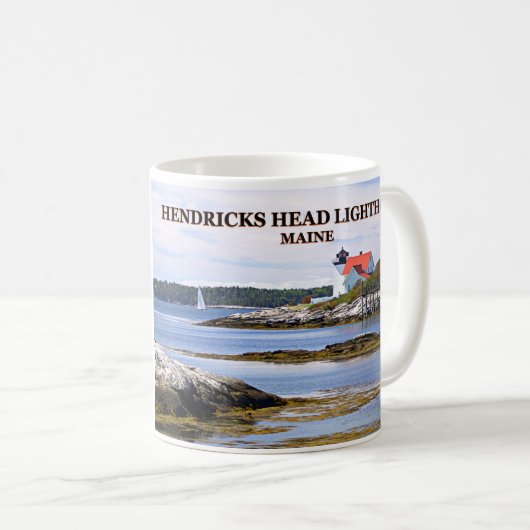 メインマグHendricks Head Light house コーヒーマグカップ (正面右)