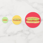 メインレッドスナッパーホットドッグポートランドMEフードクックアウト コンフェッティ (正面)