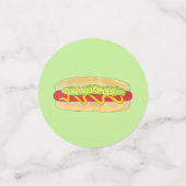 メインレッドスナッパーホットドッグポートランドMEフードクックアウト コンフェッティ (スモール正面)