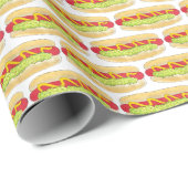 メインレッドスナッパーホットドッグポートランドMEフードクックアウト ラッピングペーパー (ロールコーナー)