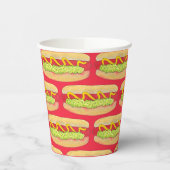 メインレッドスナッパーホットドッグポートランドMEフードクックアウト 紙コップ (左)