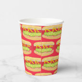 メインレッドスナッパーホットドッグポートランドMEフードクックアウト 紙コップ (右)