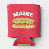 メインレッドスナッパーホットドッグポートランドMEフードクックアウト 缶クーラー (裏面)