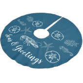 メインロブスターとシェルツリースカート ブラッシュドポリエステルツリースカート (アングル)