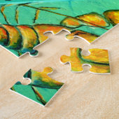 メインロブスターオングリーンパズル ジグソーパズル (側面)