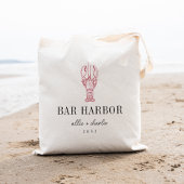 メインロブスターデスティネーションウェディングウェルカム トートバッグ