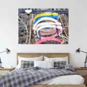 メインロブスタートラップラベル キャンバスプリント (インサイチュ (寝室))