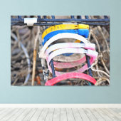 メインロブスタートラップラベル キャンバスプリント (インサイチュ (ウッドフロア))