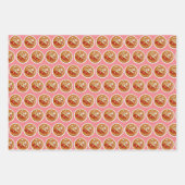 メインロブスターニューバーグビスクシーフードディナーフード ラッピングペーパーシート (正面3)