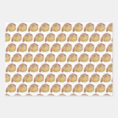 メインロブスターニューバーグビスクシーフードディナーフード ラッピングペーパーシート (正面2)