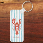 メインロブスターフィッシャーマンコアストライプズ キーホルダー (裏面)