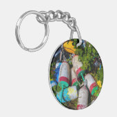 メインロブスターブイ キーホルダー (正面左)