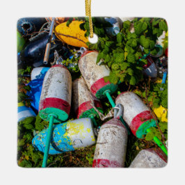 メインロブスターブイ セラミックオーナメント