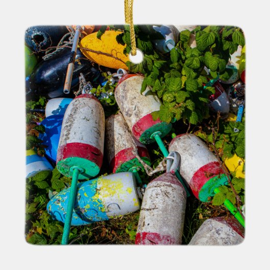 メインロブスターブイ セラミックオーナメント (正面)