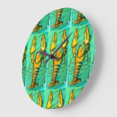 メインロブスター時計 ラージ壁時計 (傾斜)