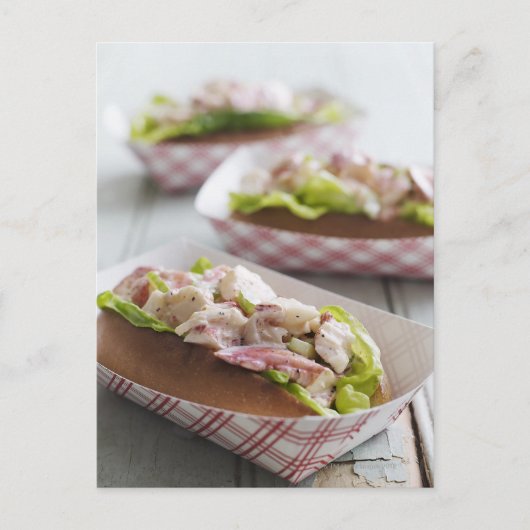 メインロブスター転が ポストカード (正面)