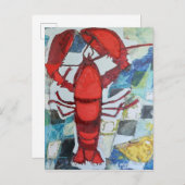 メインロブスター ポストカード (正面/裏面)