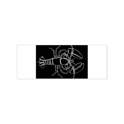 メインロブスター ラバースタンプ (インプリント)