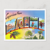 メインヴィンテージ大文字葉書 ポストカード (正面)